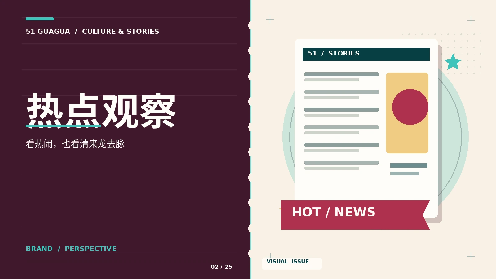 内容分级栏目主题视觉